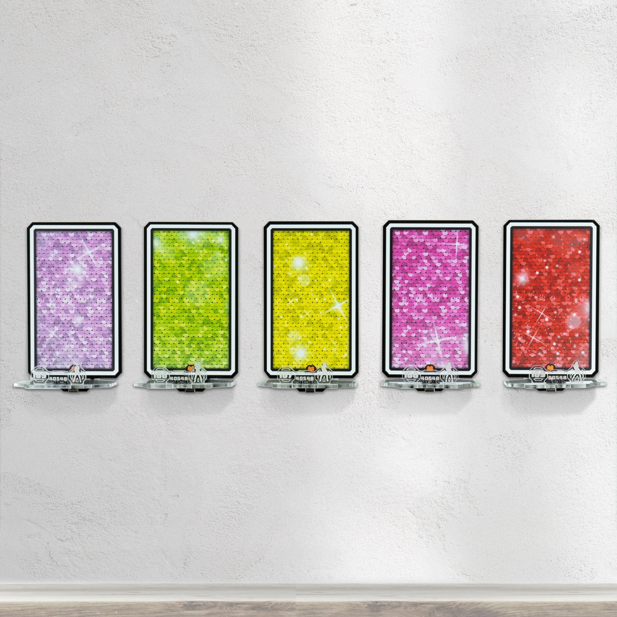 Wall Mounted Display for LEGO® Brickheadz Spice Girls Tribute (40548)