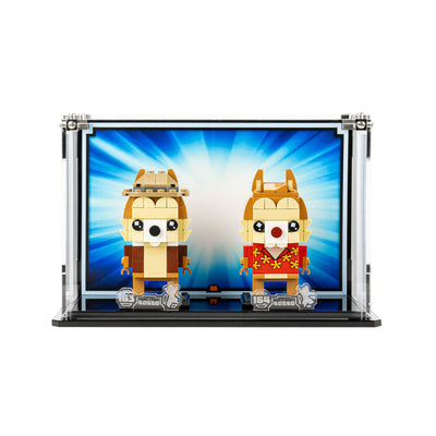 Display Case for LEGO® Brickheadz Chip & Dale (40550)