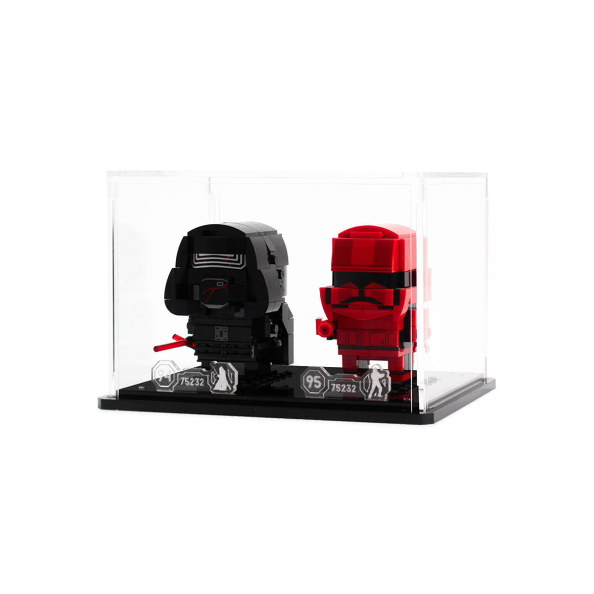 Display Case for two LEGO® Brickheadz