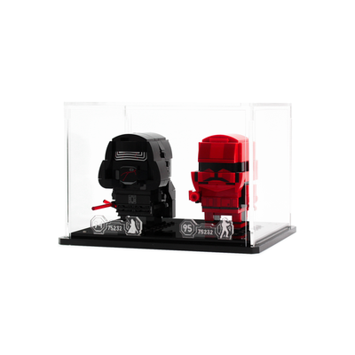 Display Case for two LEGO® Brickheadz