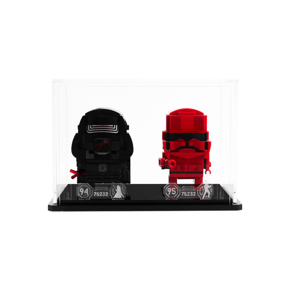 Display Case for two LEGO® Brickheadz