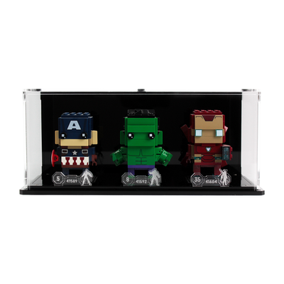 Display Case for three LEGO® Brickheadz
