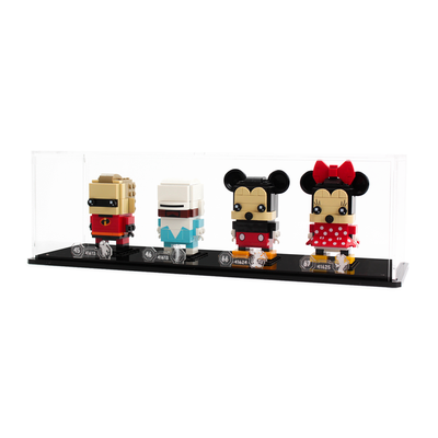 Display Case for four LEGO® Brickheadz