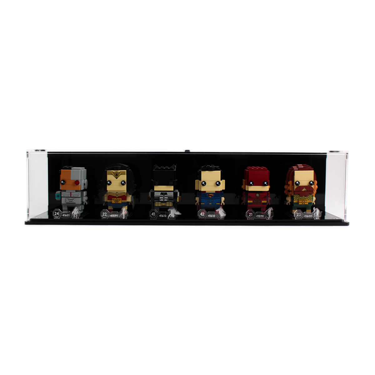 Display Case for six LEGO® Brickheadz