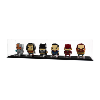 Display Case for six LEGO® Brickheadz
