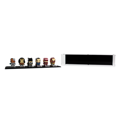 Display Case for six LEGO® Brickheadz