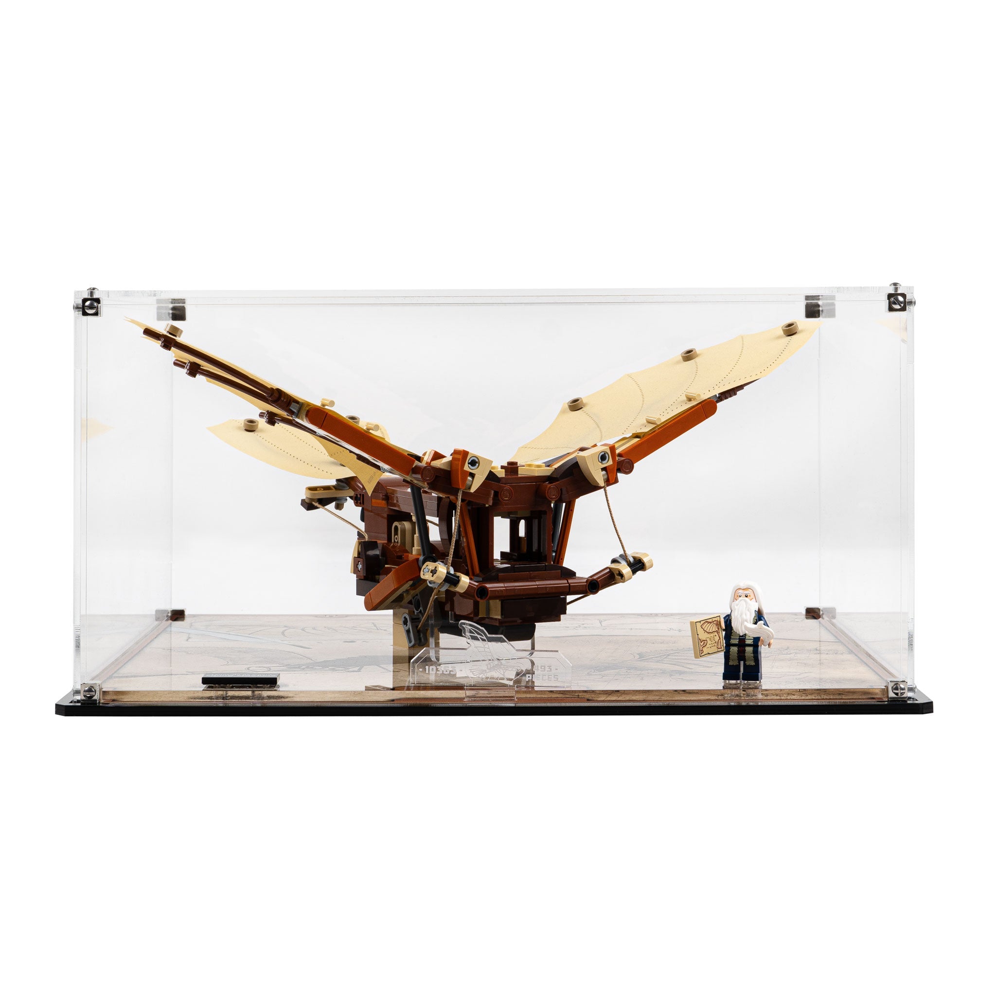 Display Case for LEGO® Icons: Leonardo da Vinci's Flying Machine (10363)
