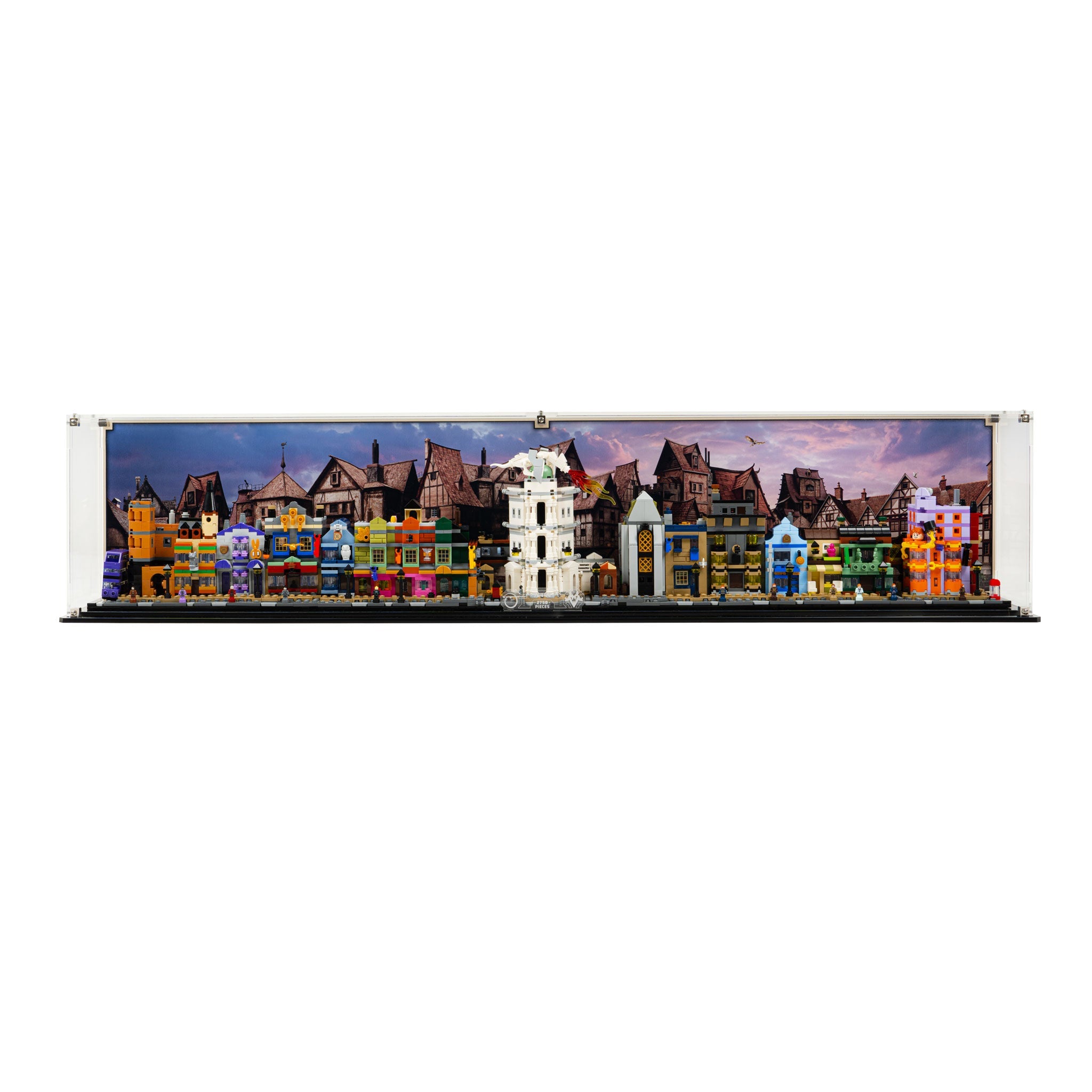 Display Case for LEGO® Harry Potter™: Diagon Alley Wizarding Shops (76444)
