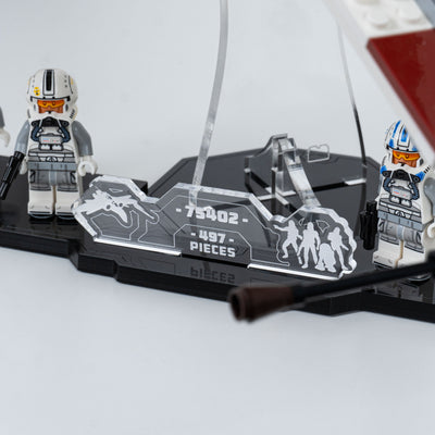 Display Stand for LEGO® Star Wars: ARC-170 Starfighter (75402)