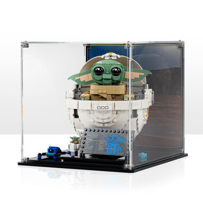Display Case for LEGO® Star Wars: Grogu with Hover Pram (75403)