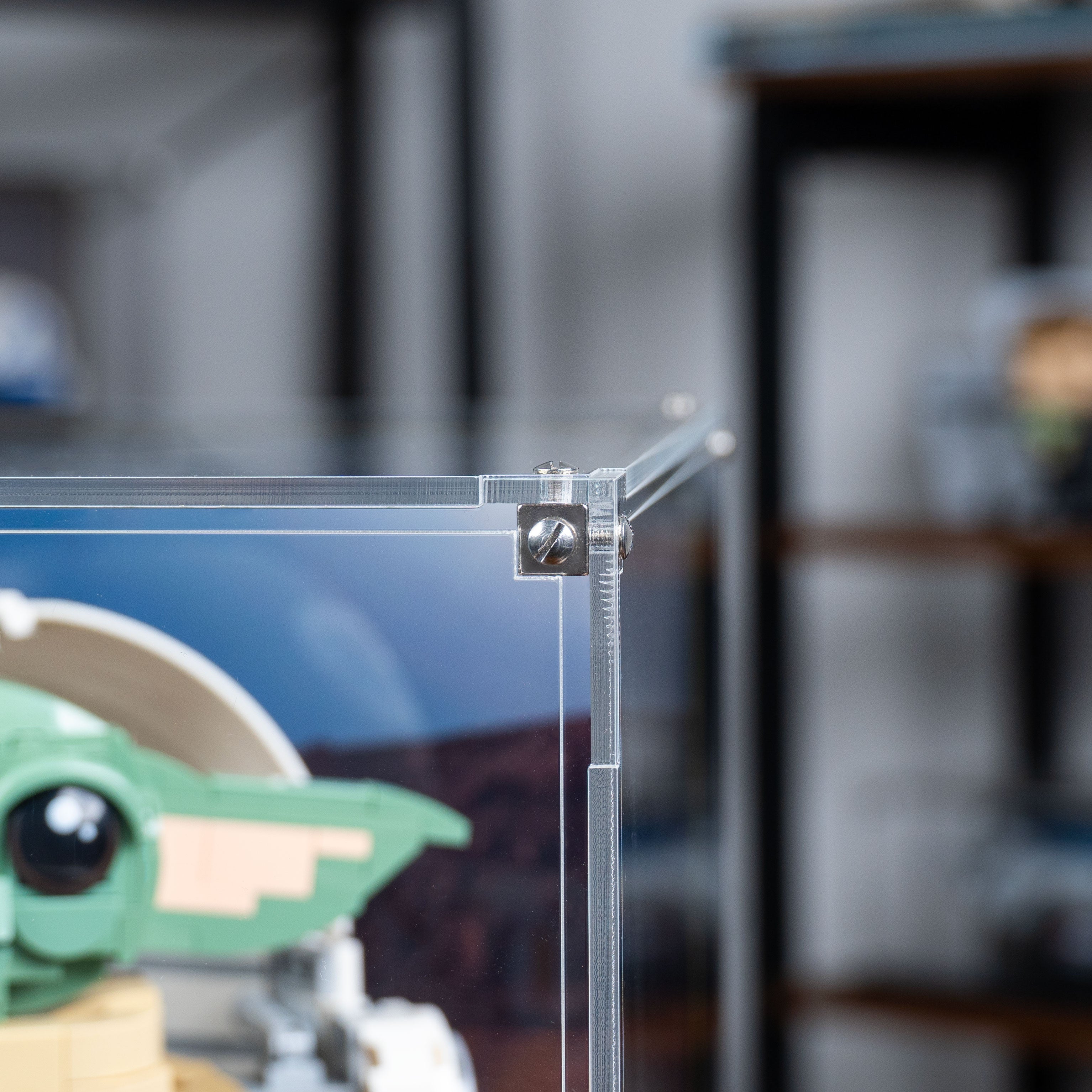 Display Case for LEGO® Star Wars: Grogu with Hover Pram (75403)