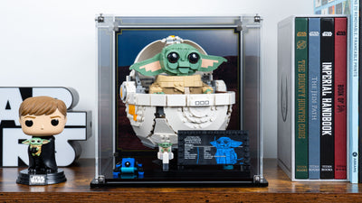 Display Case for LEGO® Star Wars: Grogu with Hover Pram (75403)