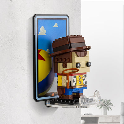 Wall Mounted Display for LEGO® Brickheadz Woody & Bo Peep (40553)