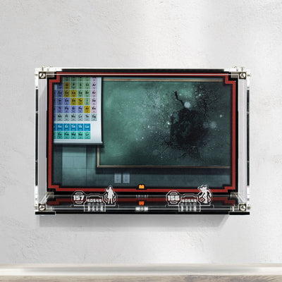 Wall Mounted Display Case for LEGO® Brickheadz Demogorgan & Eleven (40549)