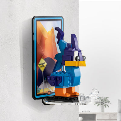 Wall Mounted Display for LEGO® Brickheadz Road Runner & Wile. E. Coyote (40559)