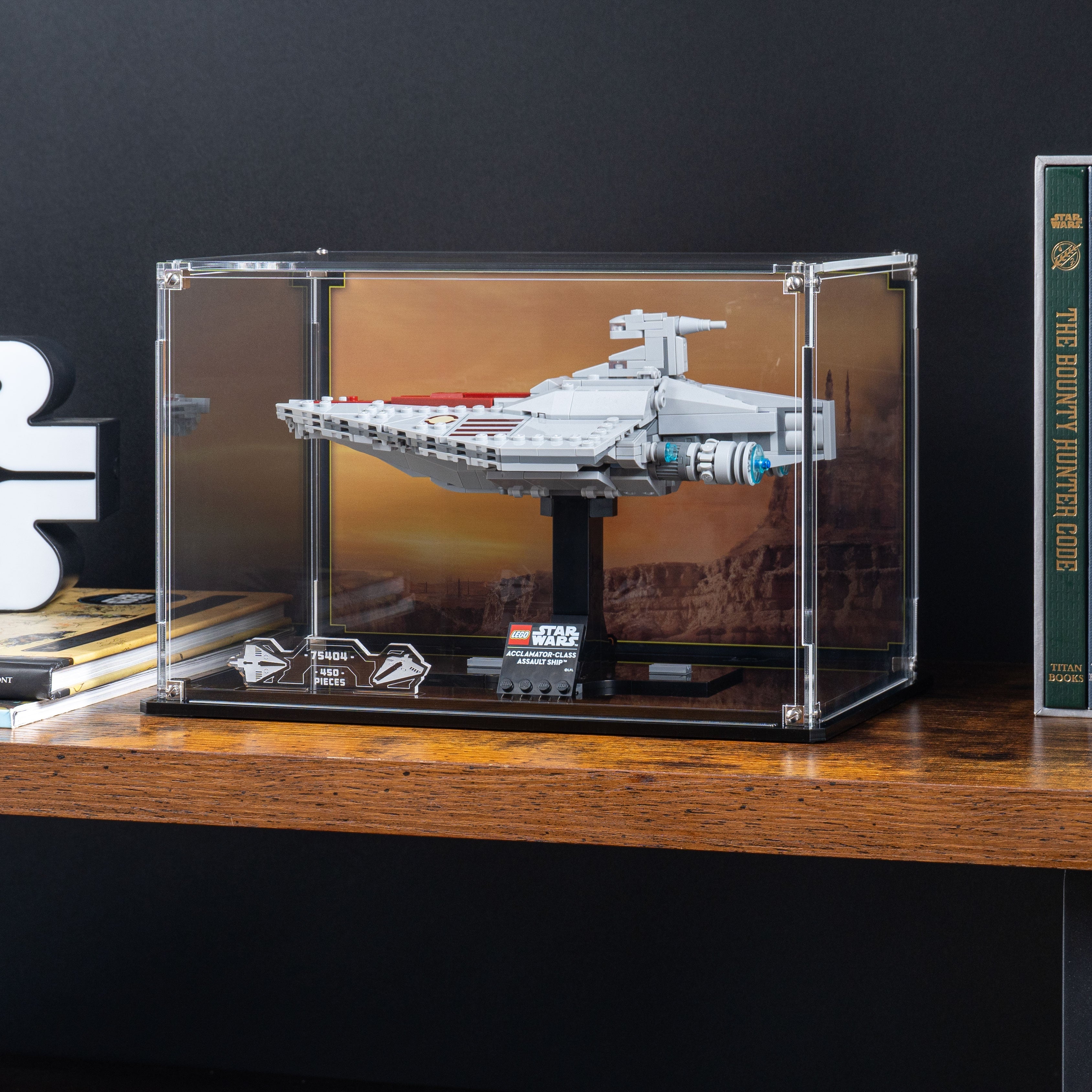 Display Case for LEGO® Star Wars: Acclamator-Class Assault Ship™ (75404)