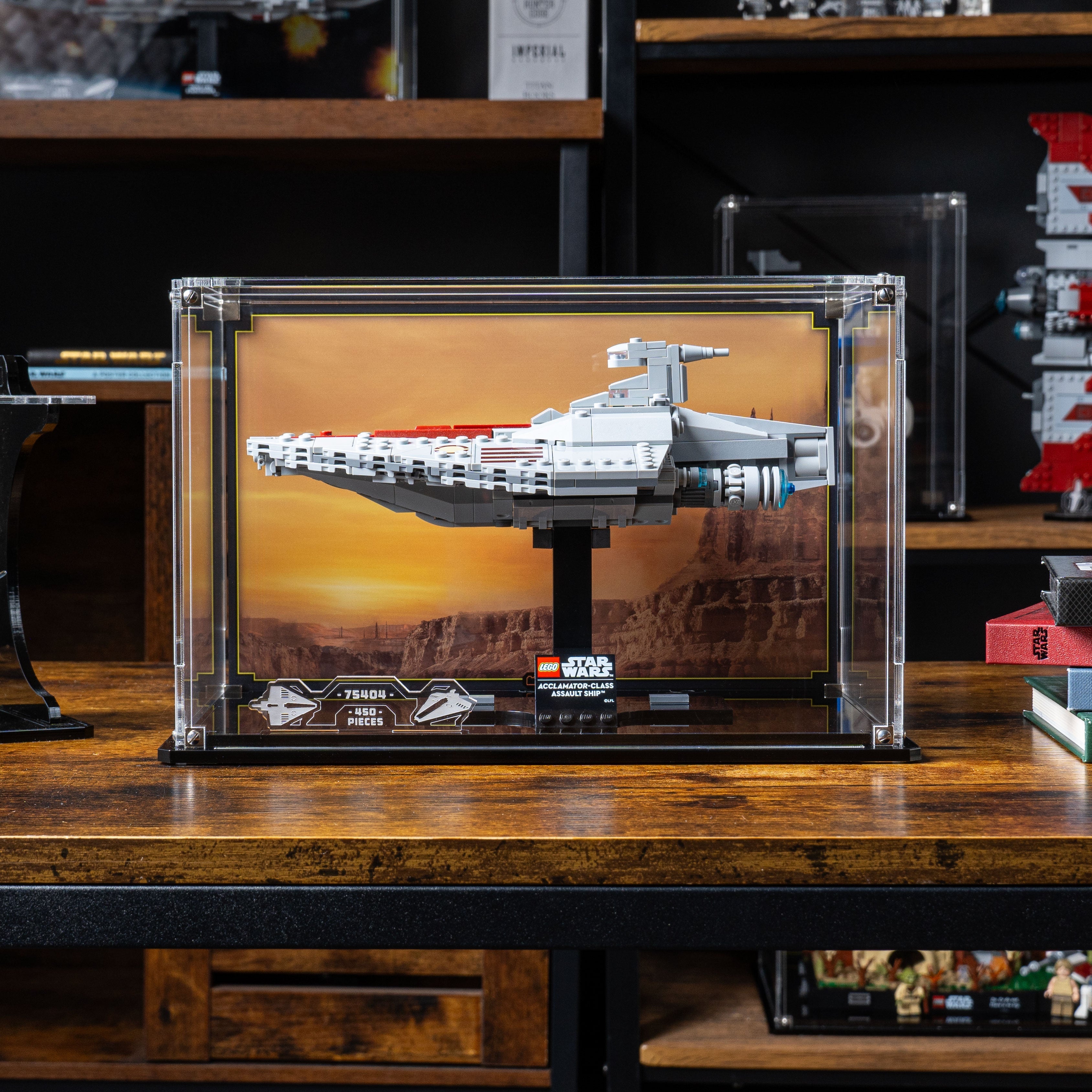 Display Case for LEGO® Star Wars: Acclamator-Class Assault Ship™ (75404)
