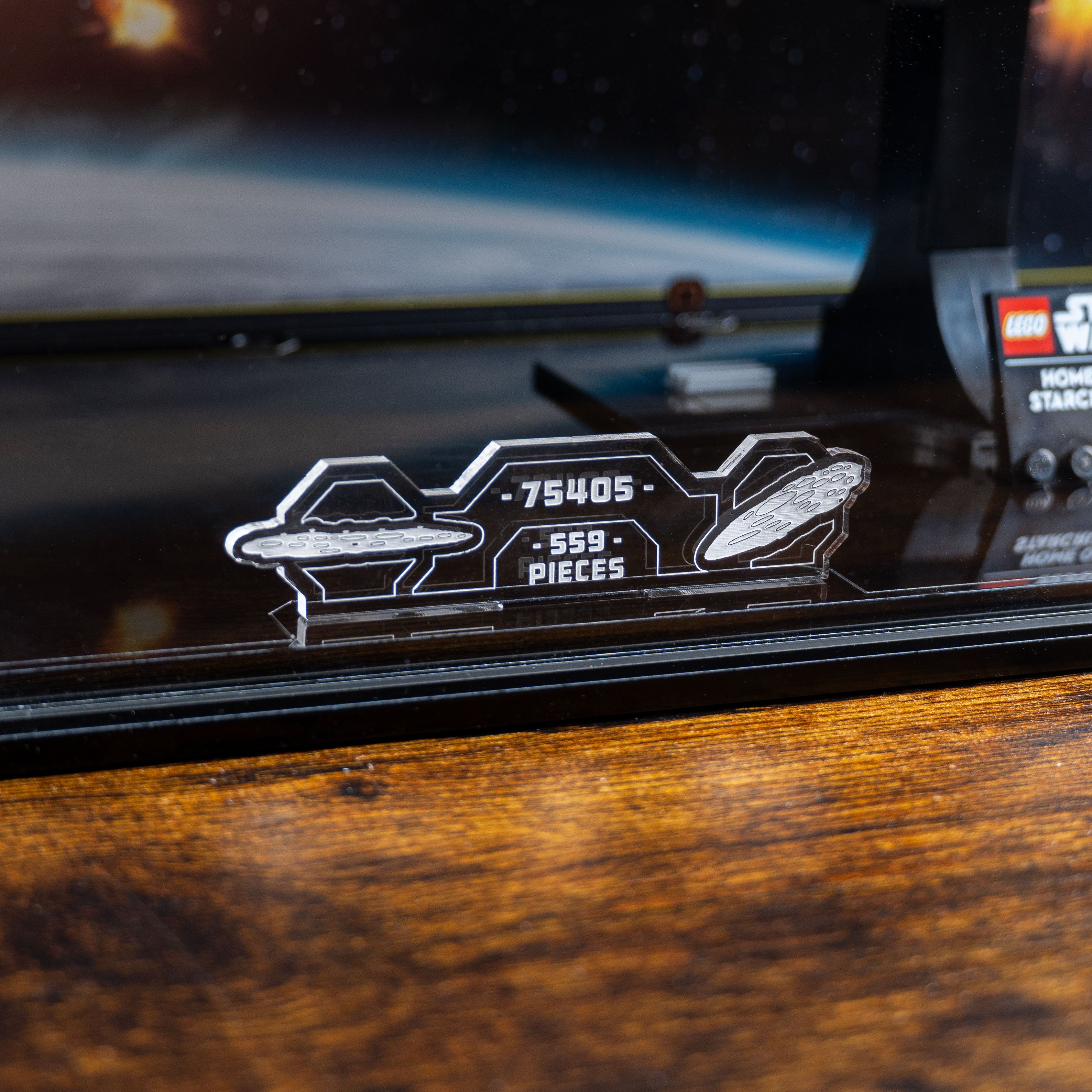 Display Case for LEGO® Star Wars: Home One Starcruiser (75405)