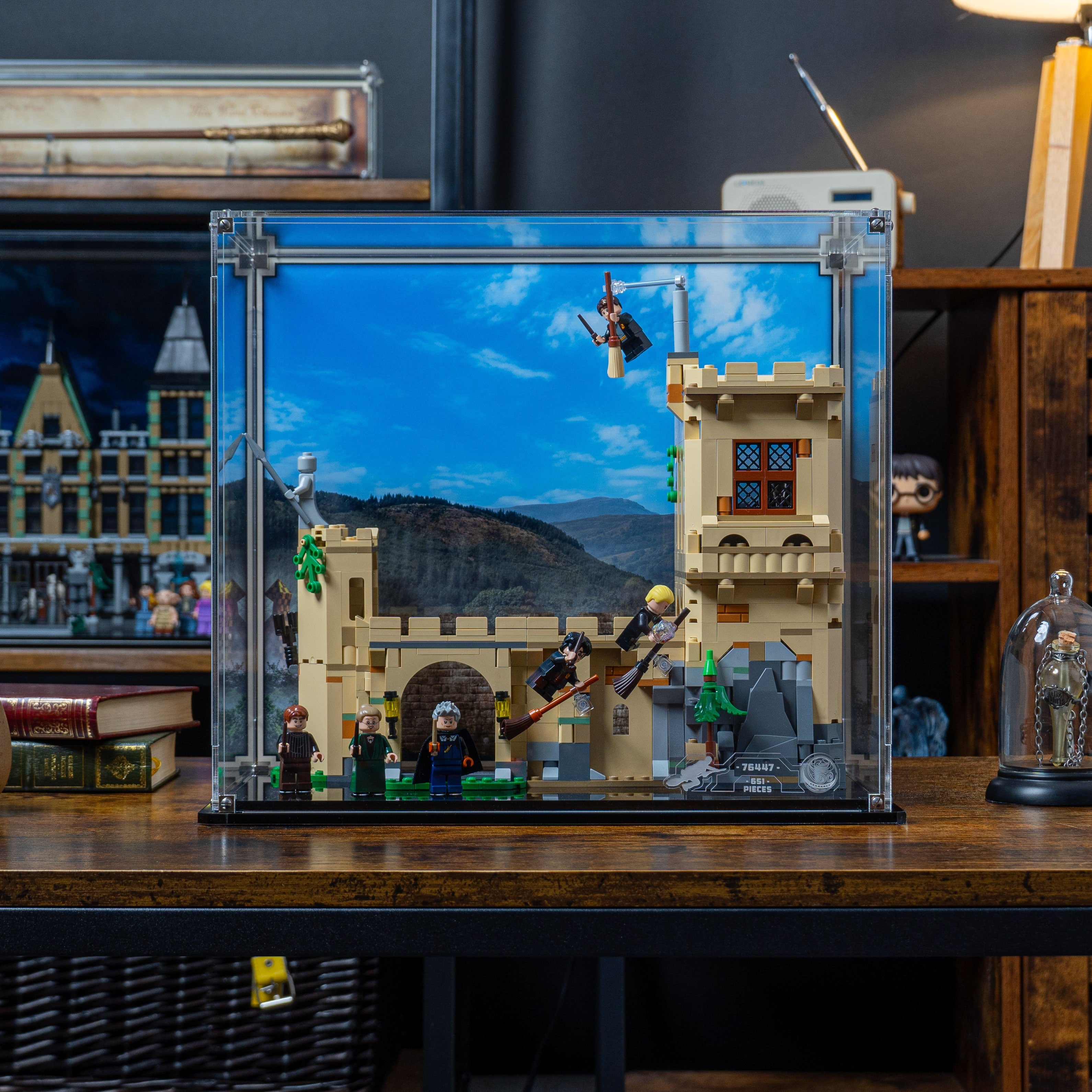 Display Case for LEGO® Harry Potter: Flying Lessons (76447)