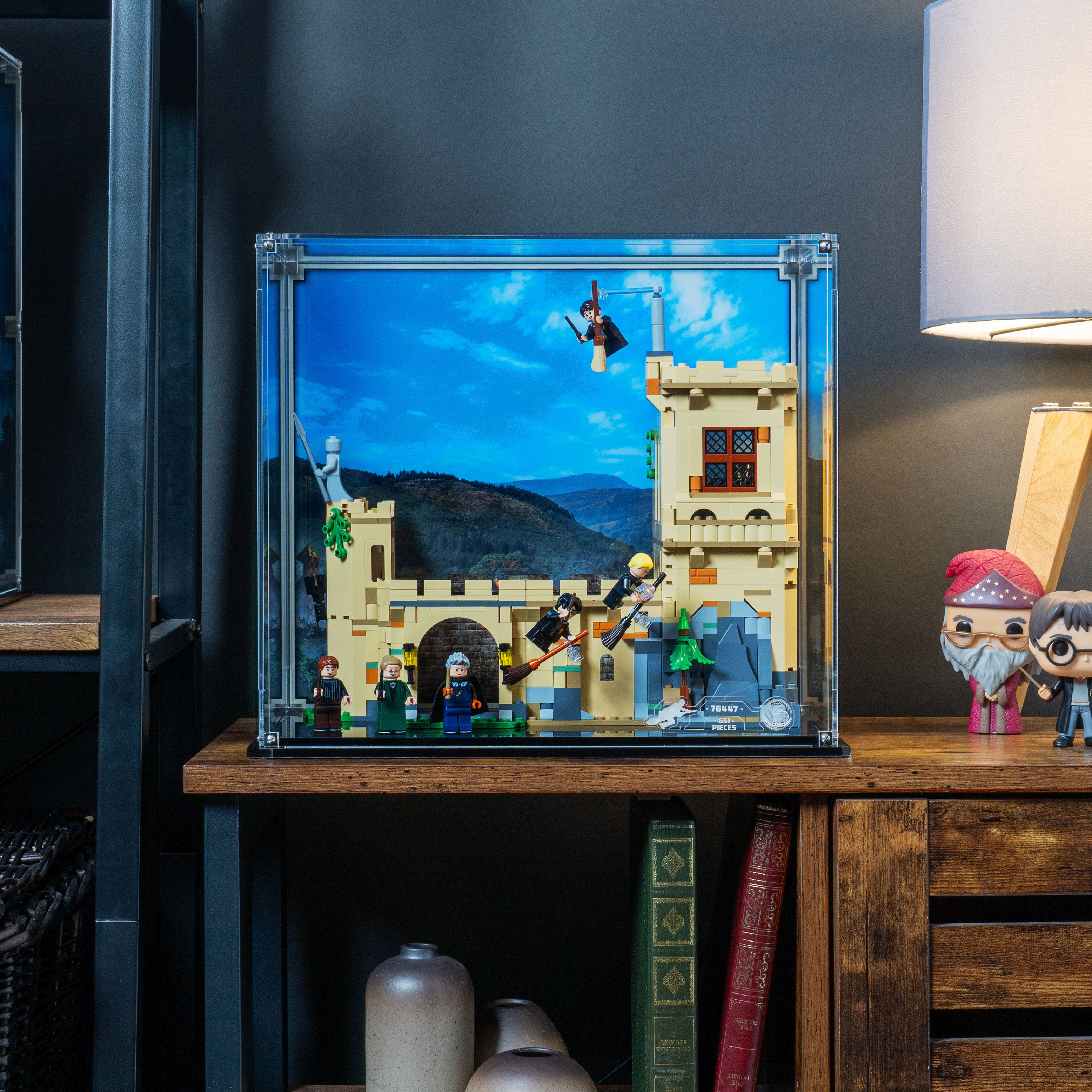 Display Case for LEGO® Harry Potter: Flying Lessons (76447)