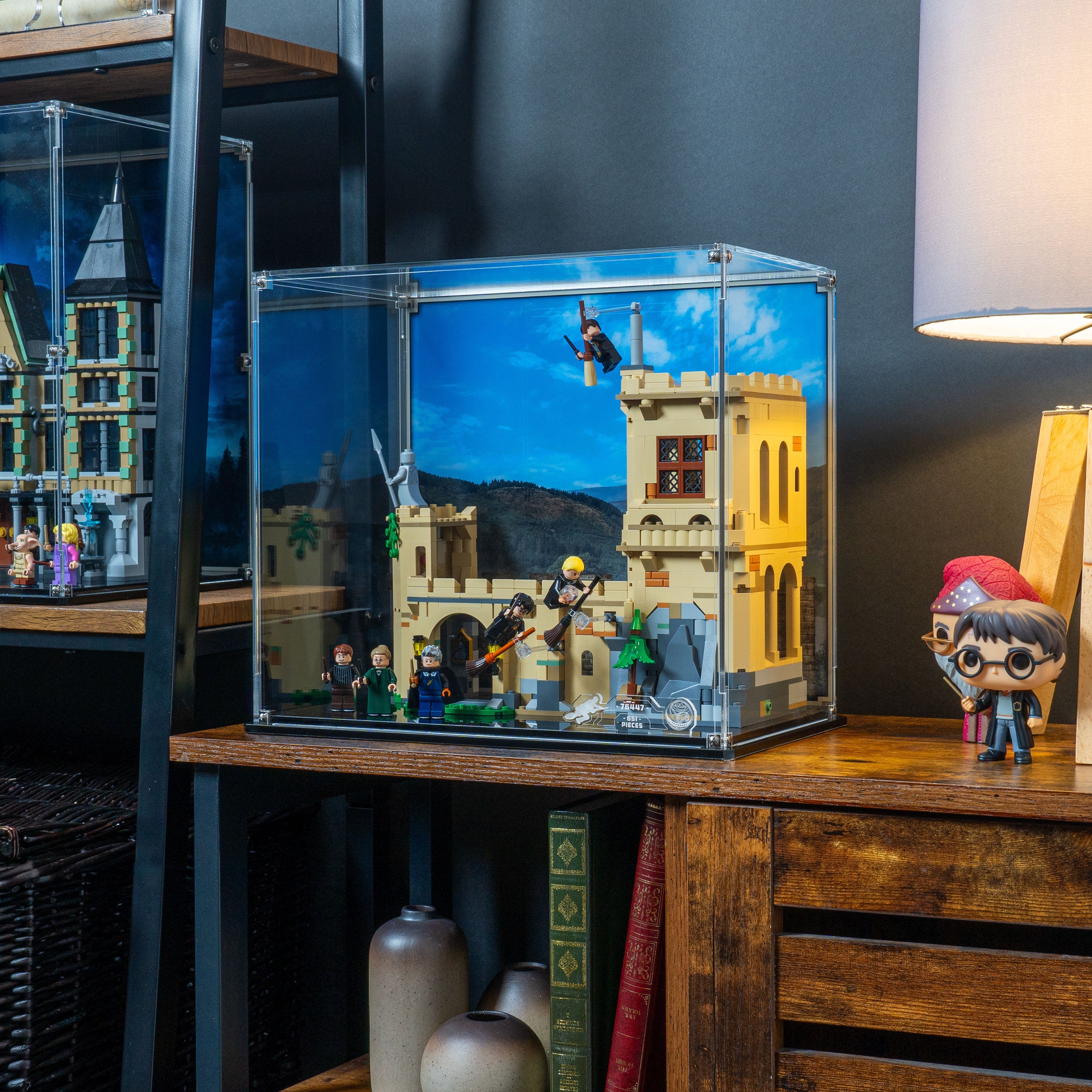 Display Case for LEGO® Harry Potter: Flying Lessons (76447)