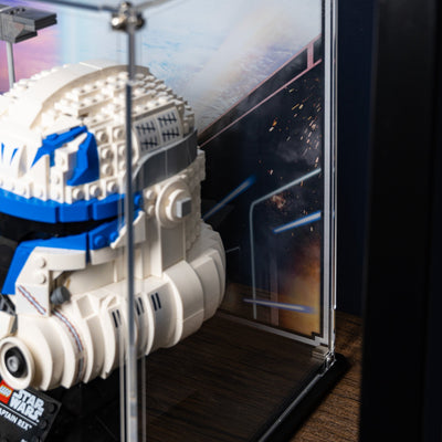Limited Edition Display Case for LEGO® Star Wars Commander Cody and Captain Rex Helmets (75349 & 75350)
