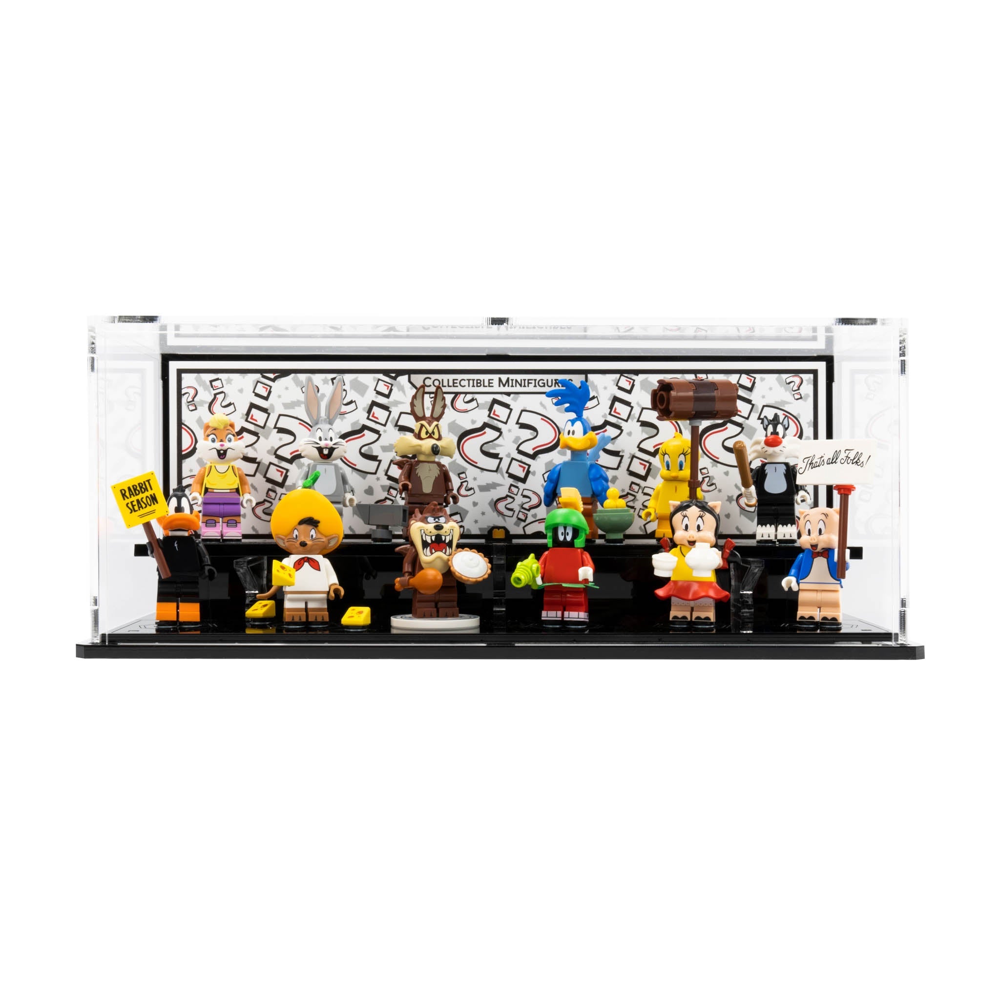 Display Case for LEGO® Collectable Minifigure Series : Looney Tunes (71030)