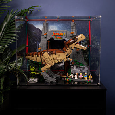 Display Case for LEGO® Jurassic Park: T. rex Rampage (75936)