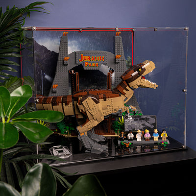 Display Case for LEGO® Jurassic Park: T. rex Rampage (75936)