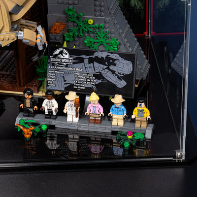 Display Case for LEGO® Jurassic Park: T. rex Rampage (75936)