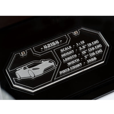 Display Case for LEGO® Technic: 2022 Ford GT (42154)