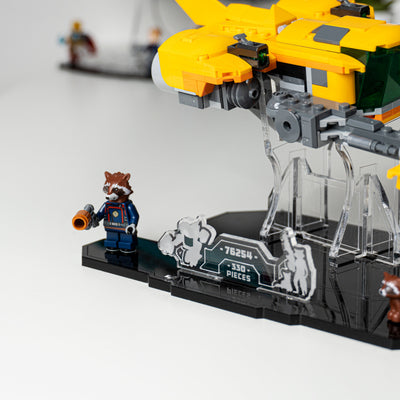 Display Stand for LEGO® Marvel Baby Rocket's Ship (76254)
