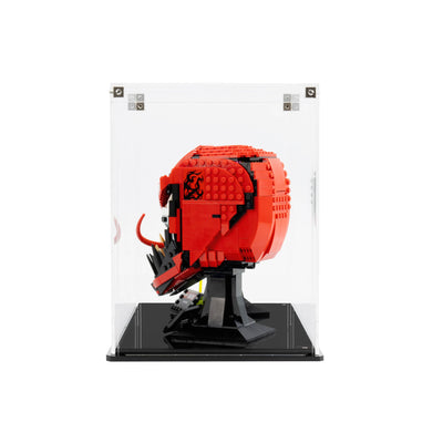 Dual Display Case for LEGO® Marvel Helmets: Spider-Man Venom (76187) & Carnage (76199)