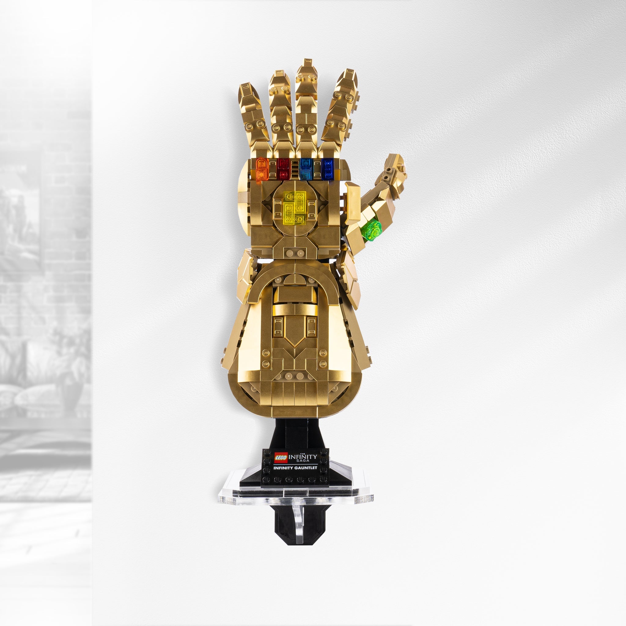 Wall Mounted Display Stand for LEGO® Marvel Infinity Gauntlet (76191)