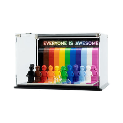 Display Case for LEGO®: Everyone Is Awesome (40516)