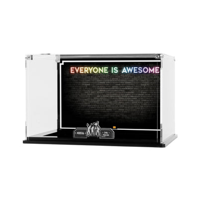Display Case for LEGO®: Everyone Is Awesome (40516)