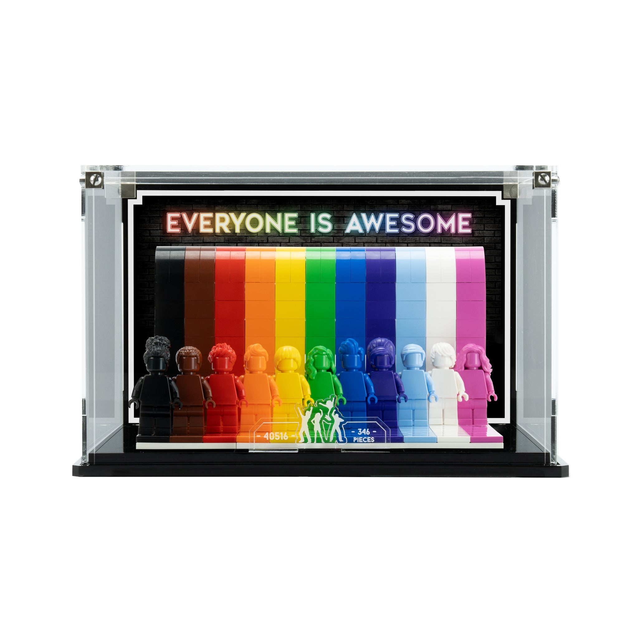 Display Case for LEGO®: Everyone Is Awesome (40516)