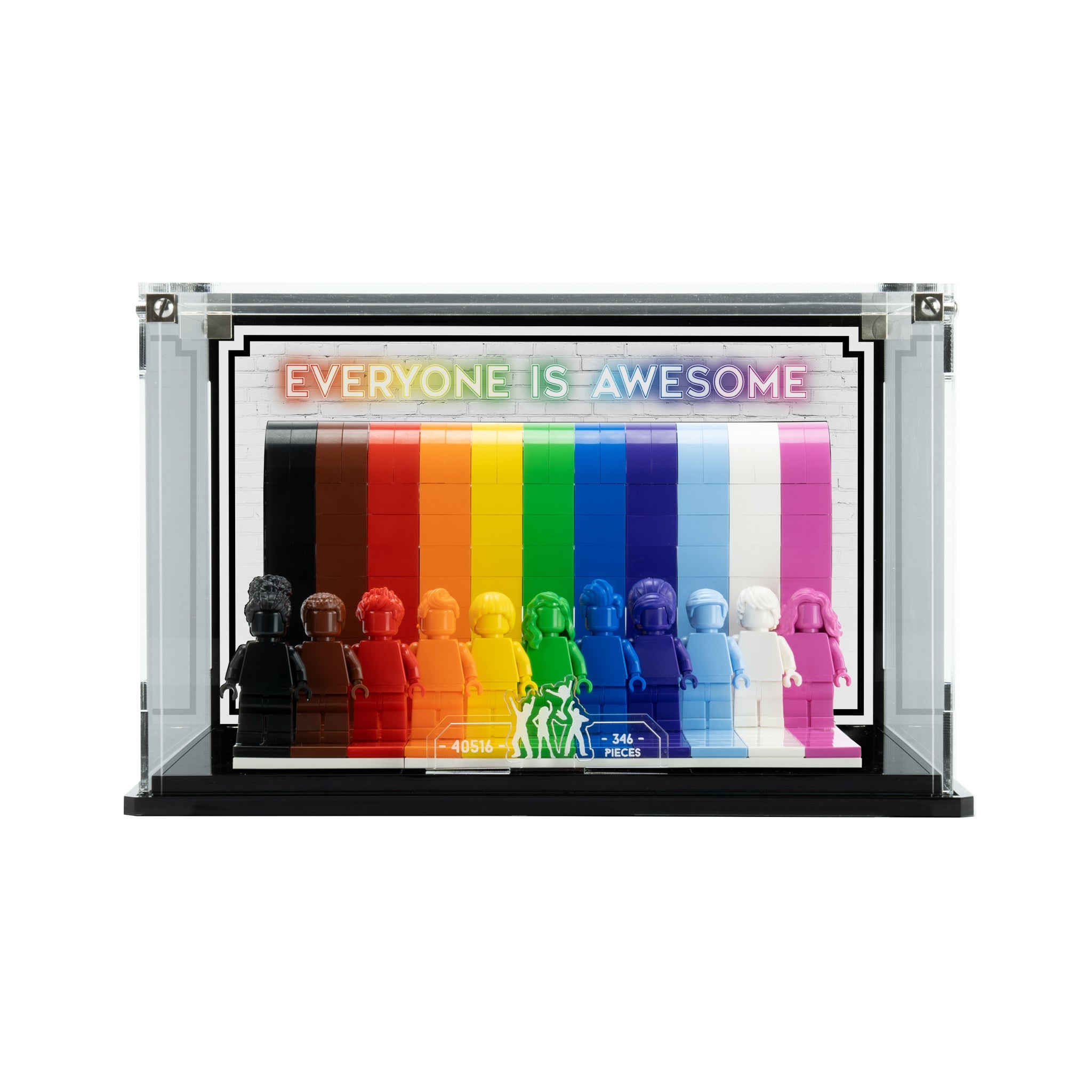 Display Case for LEGO®: Everyone Is Awesome (40516)