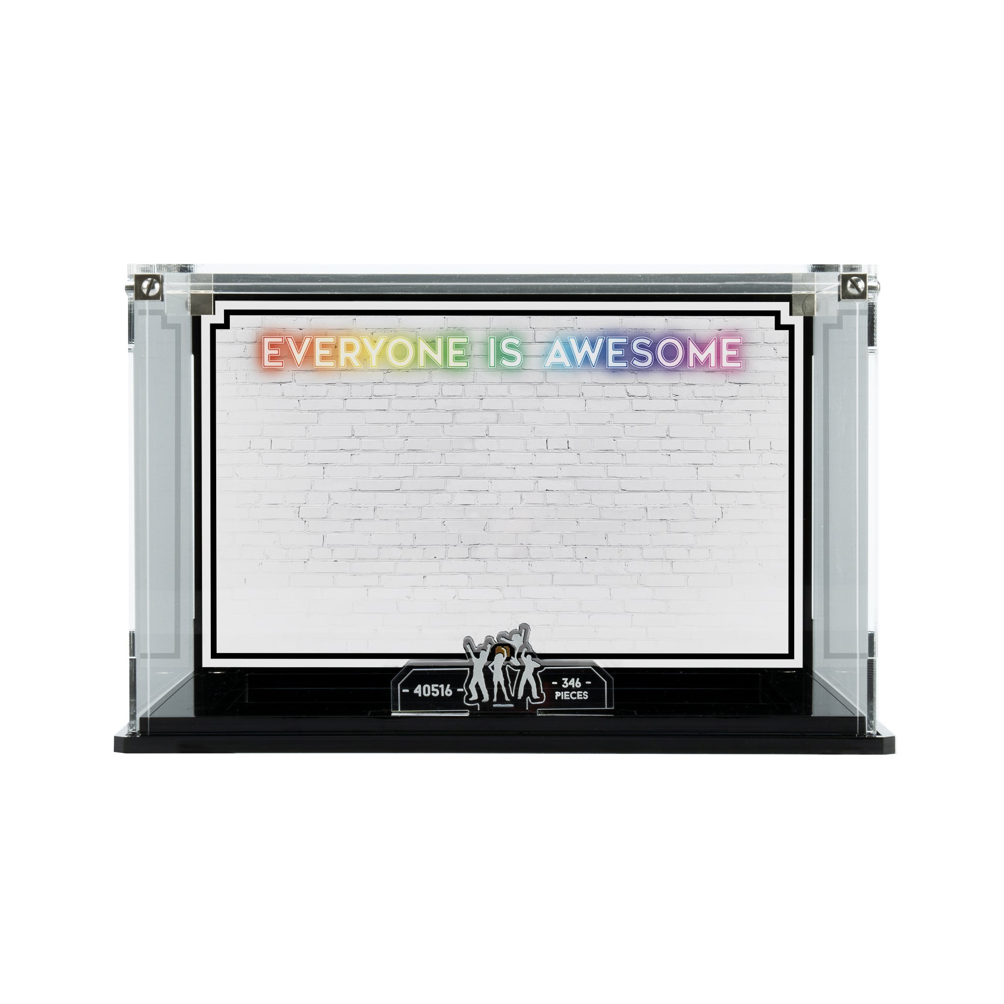 Display Case for LEGO®: Everyone Is Awesome (40516)