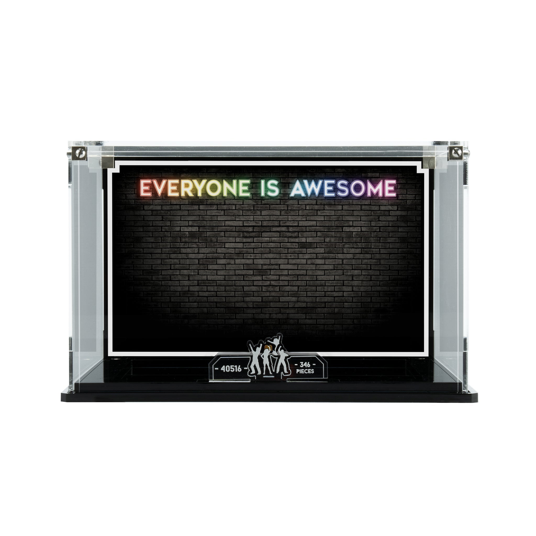 Display Case for LEGO®: Everyone Is Awesome (40516)