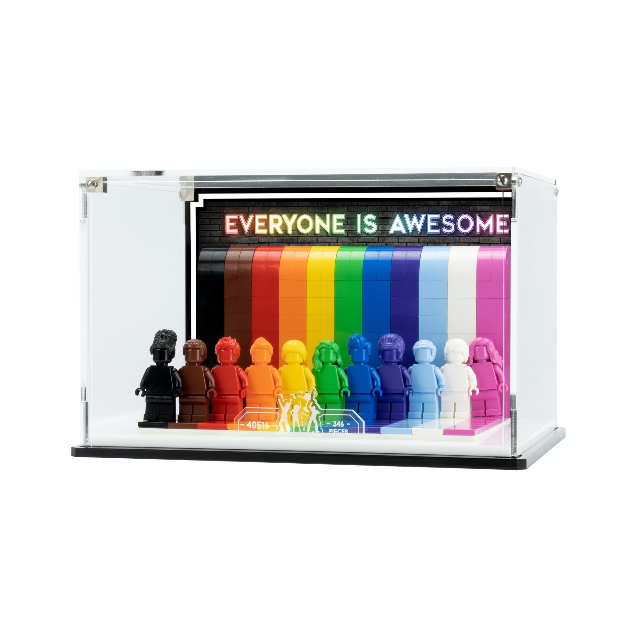 Display Case for LEGO®: Everyone Is Awesome (40516)