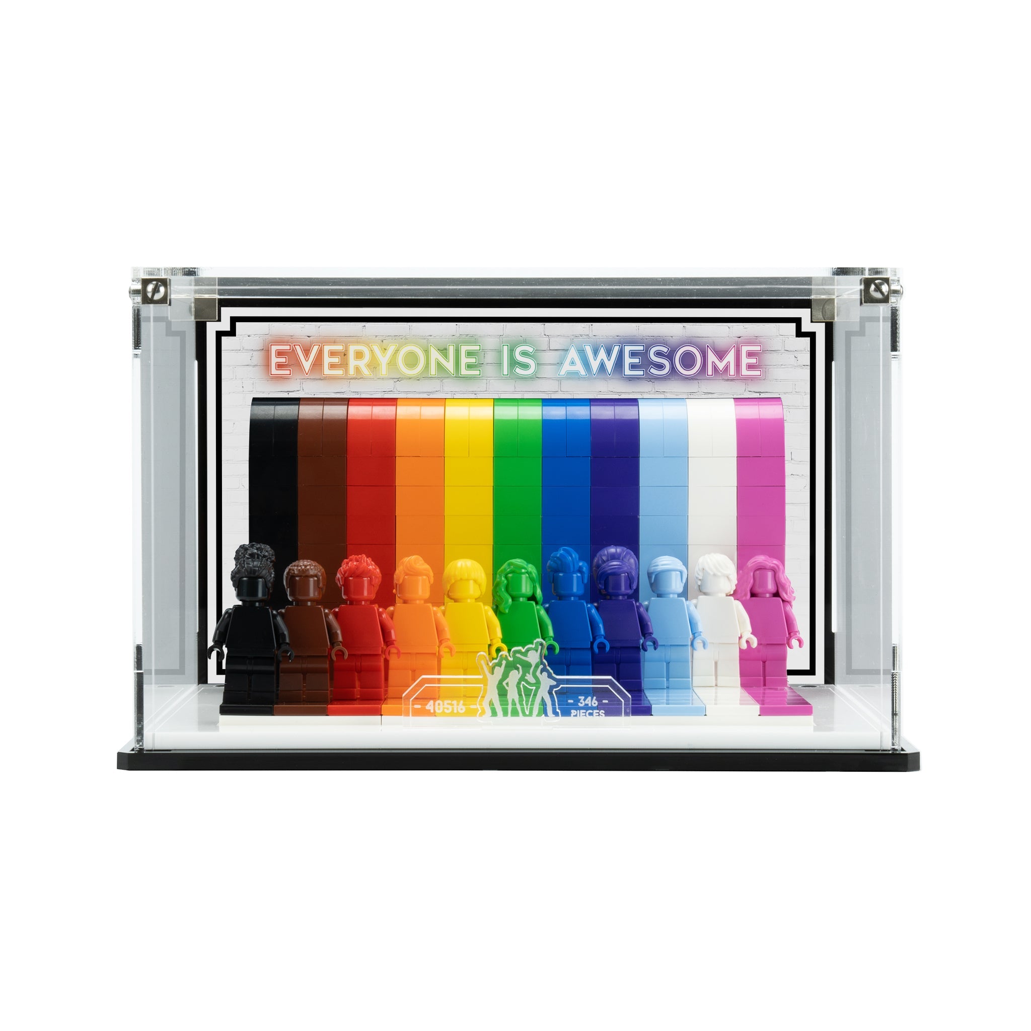 Display Case for LEGO®: Everyone Is Awesome (40516)