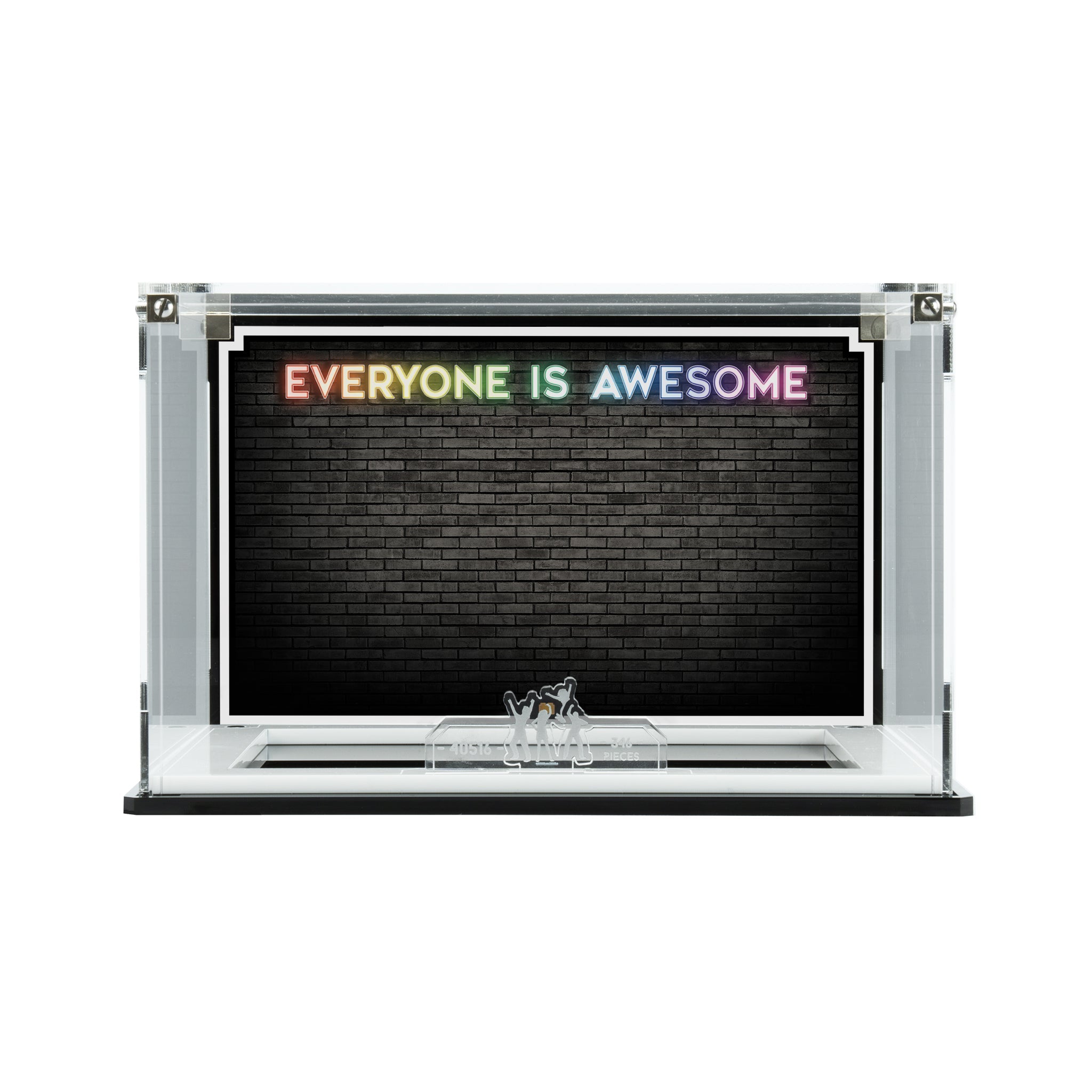 Display Case for LEGO®: Everyone Is Awesome (40516)