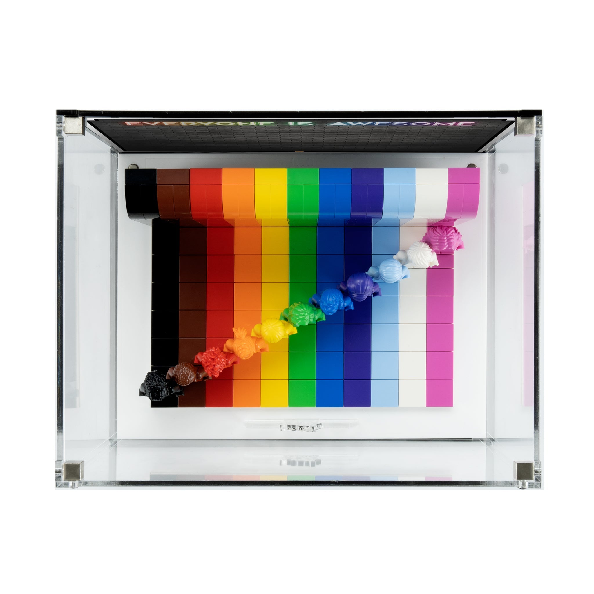 Display Case for LEGO®: Everyone Is Awesome (40516)