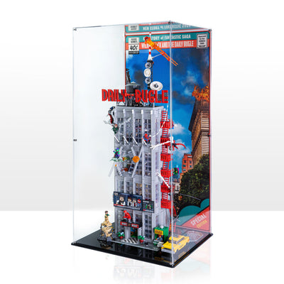 Display Case for LEGO® Marvel: Daily Bugle (76178)