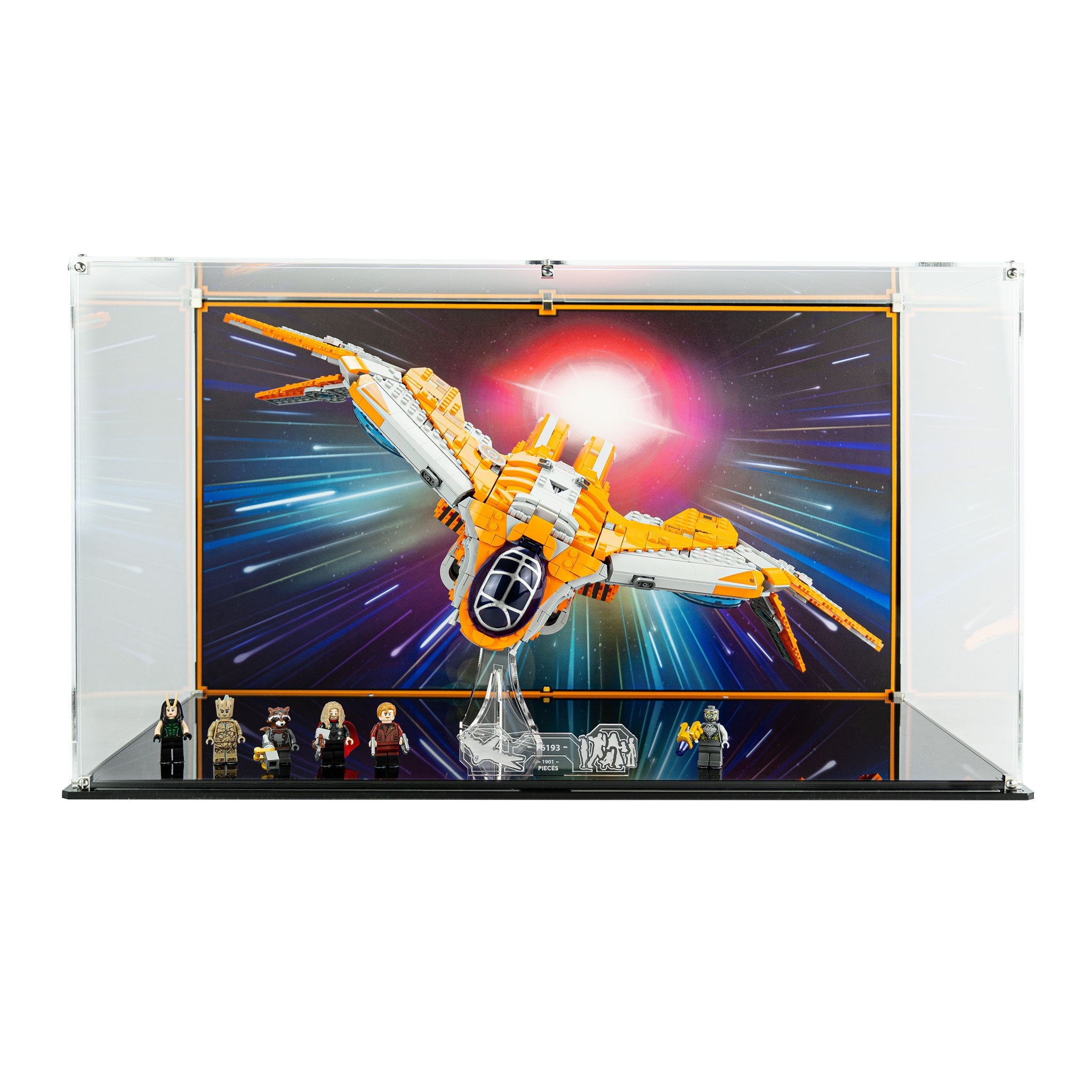 Display Case for LEGO® Marvel: The Guardians’ Ship (76193)
