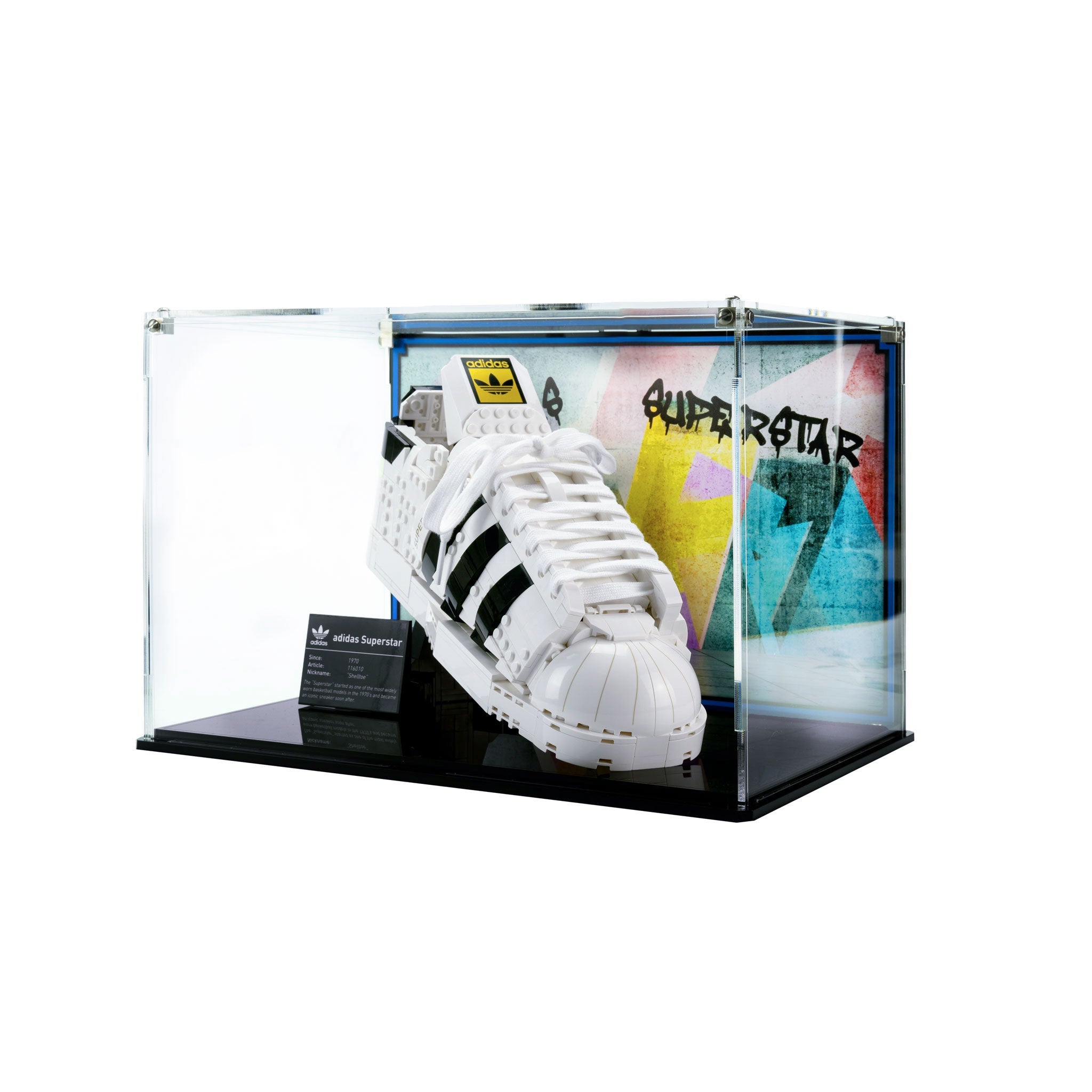 Display Case for LEGO® adidas Originals Superstar (10282)