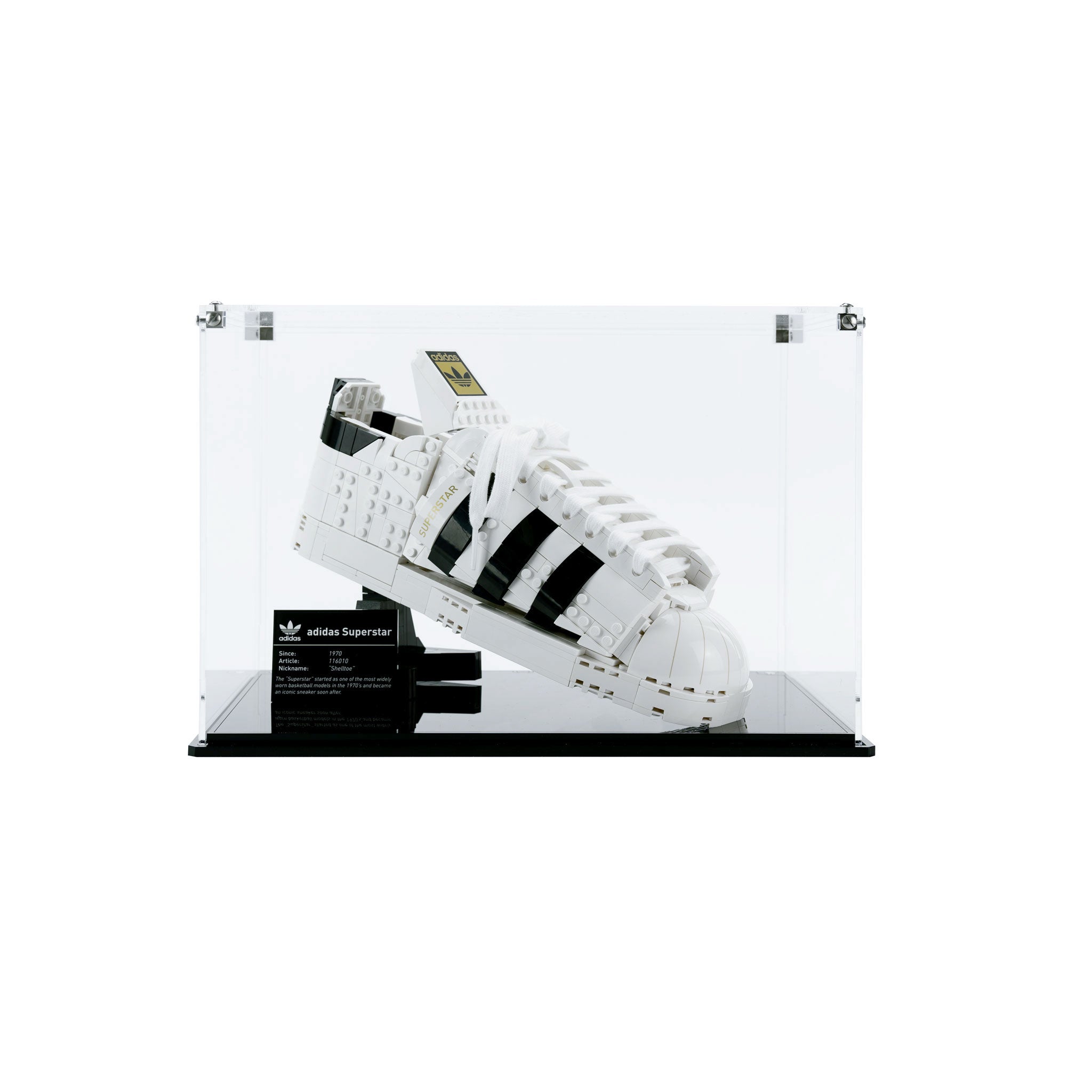 Display Case for LEGO® adidas Originals Superstar (10282)