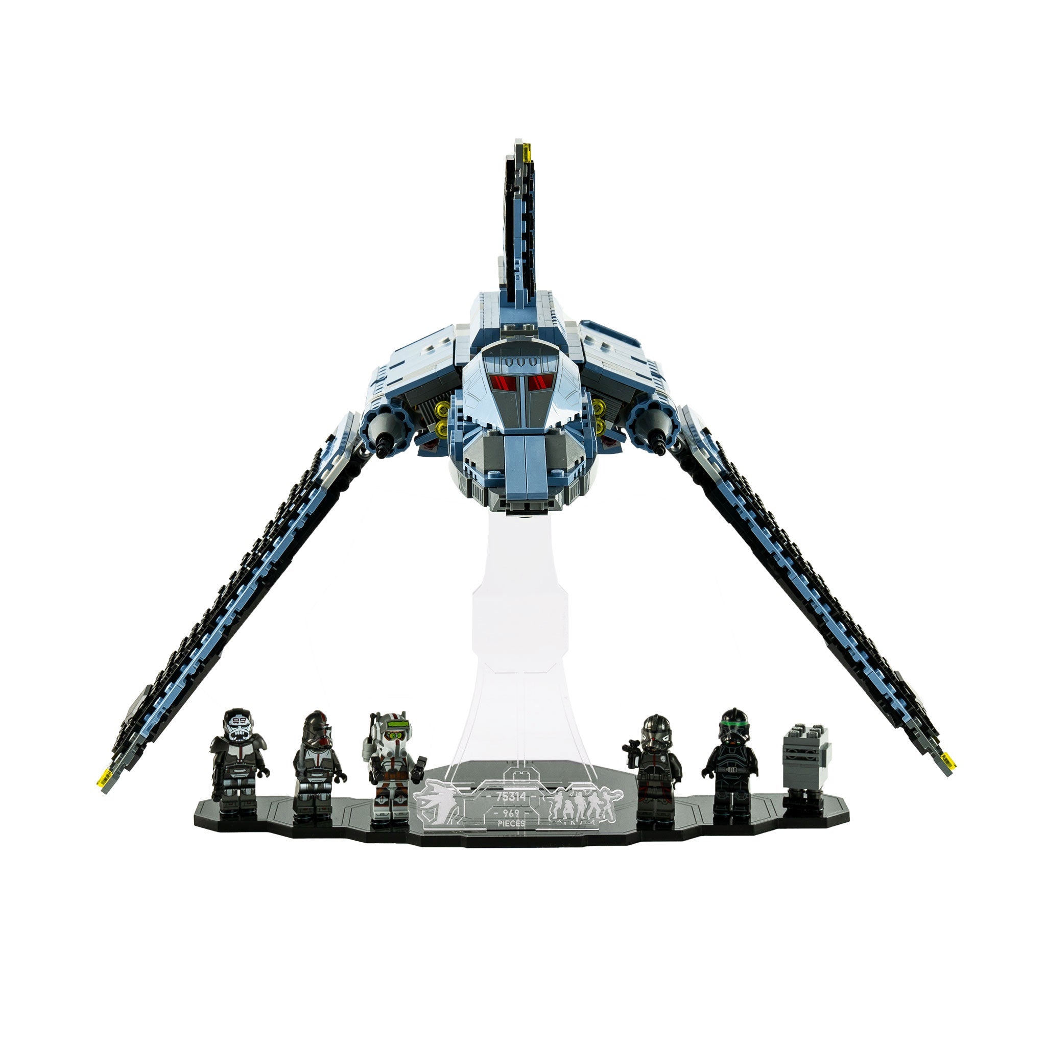 Display Stand for LEGO® Star Wars™ The Bad Batch™ Attack Shuttle (75314)