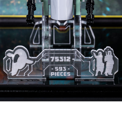 Display Case for LEGO® Star Wars™: Boba Fett’s Starship™ (75312)